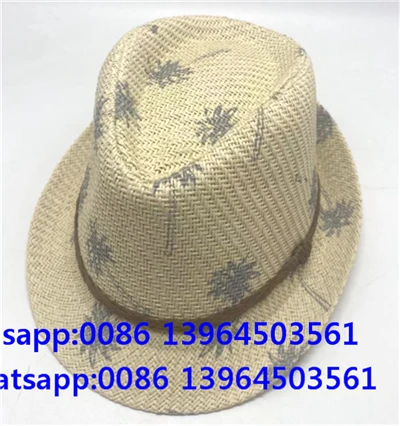 Palarie de top Fedora unisex elegantă