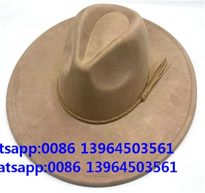 Pălărie de cowboy occidentală din piele vegană