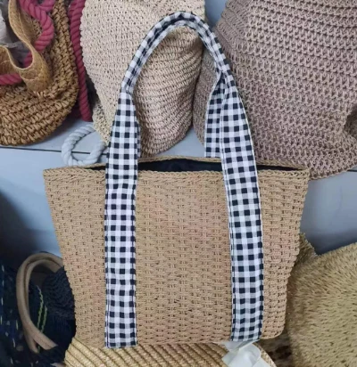 Geantă Lungă De Hârtie De Bandă De Bumbac Pentru Fete