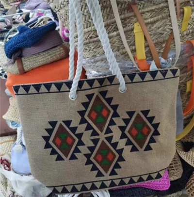 Geanta Tote De In Cu Model De Imprimare