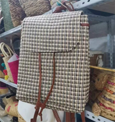 Geantă de rucsac pentru femei țesute