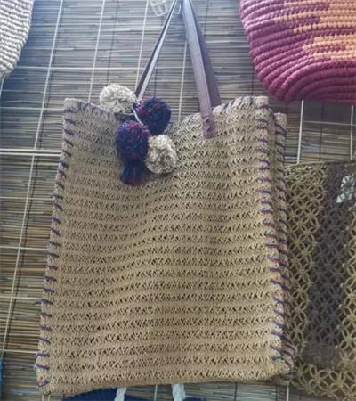 Geantă Tote Lady Summer Crochet din Hârtie