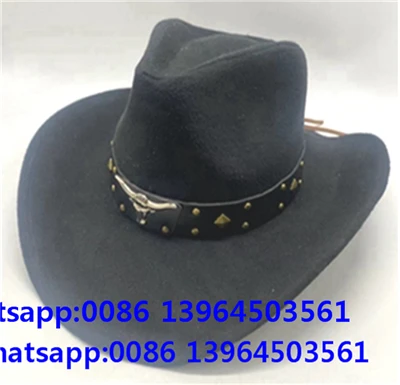 Pălărie Fedora Vintage Neagră Pentru Bărbați